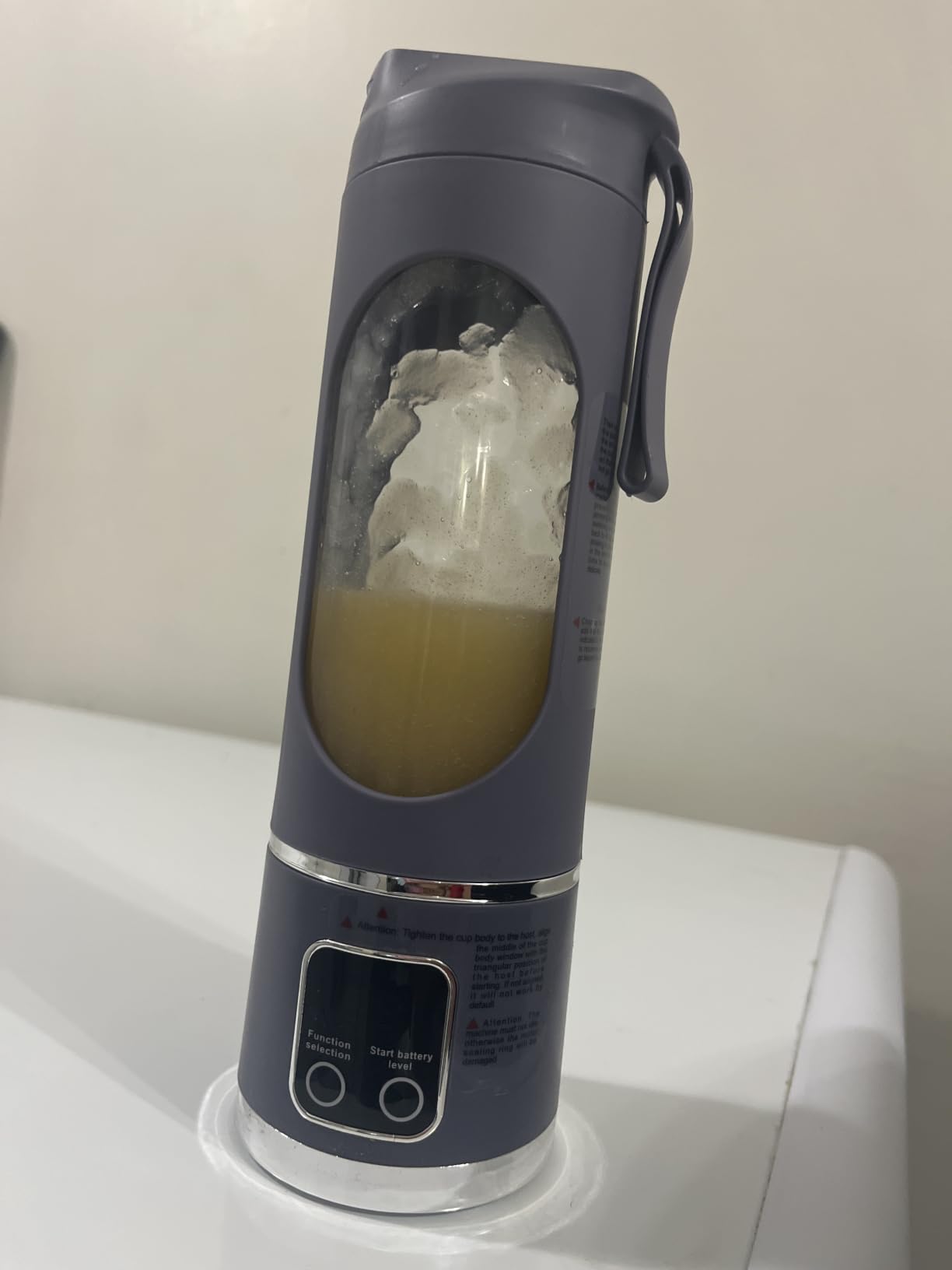 Lilogi 500ML Portable Smoothie-Maker Cup, 12-Blade USB-C Rechargeable Juicer customer photo 1