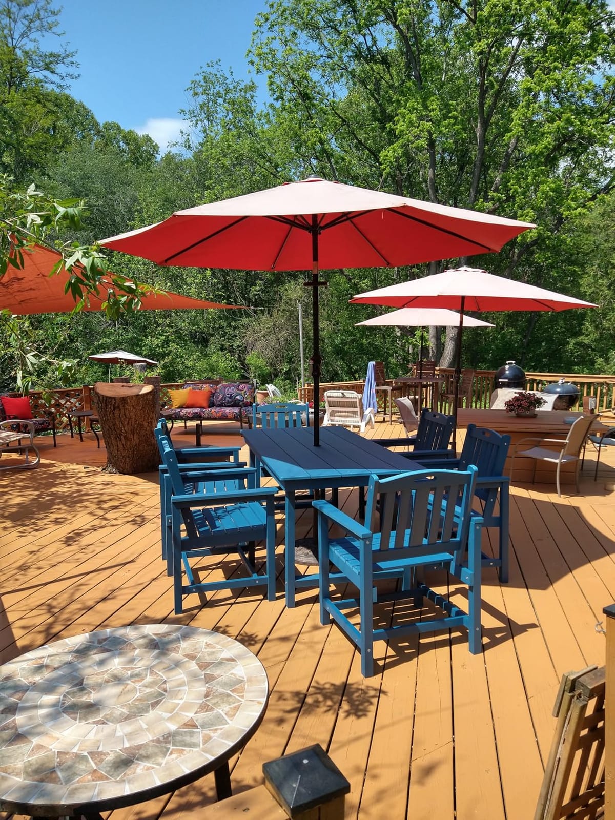 Mdeam 7-Piece HIPS Outdoor Dining Set, 66.9