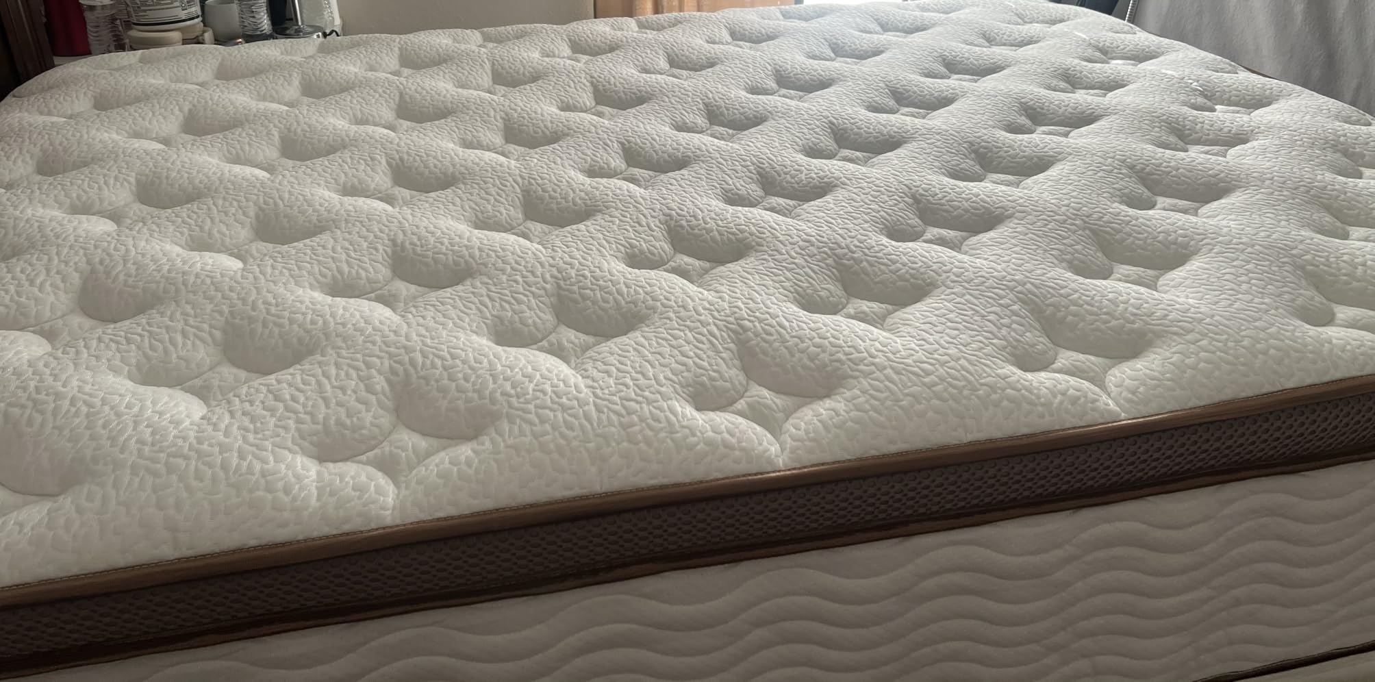 BedStory Extra Firm Mattress Queen - 14 Inch Hybrid Mattress for Back Lumbar Pain Relief - Low Motion Transfer & Individually Pocketed Springs, CertiPUR-US, 365 Nights Trial customer photo 2