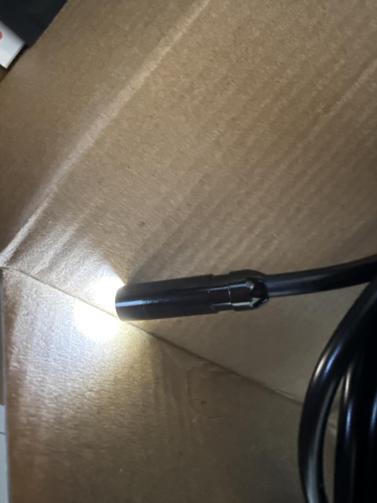 Endoscope Camera with Light, Inspection Borescope Camera with 4.3
