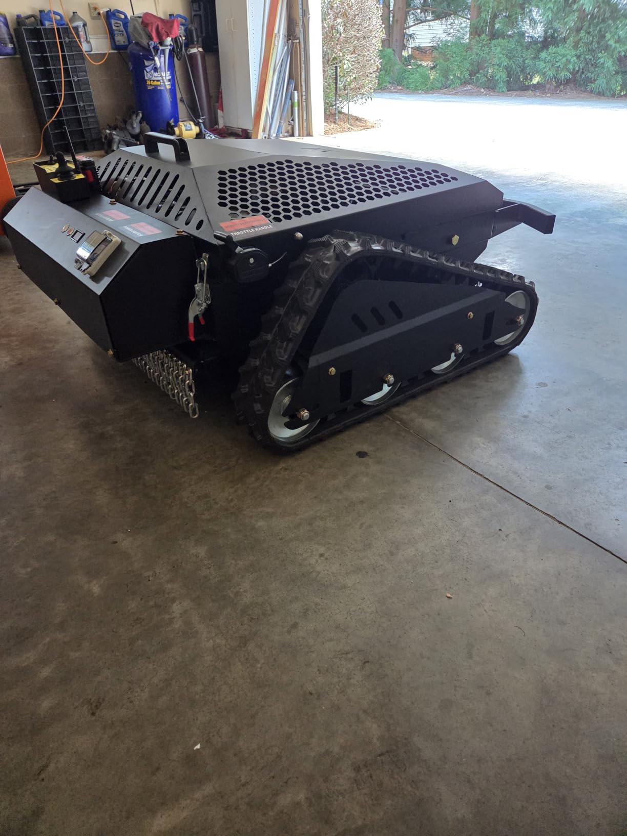 18HP Remote Control Lawn Mower, 31.5