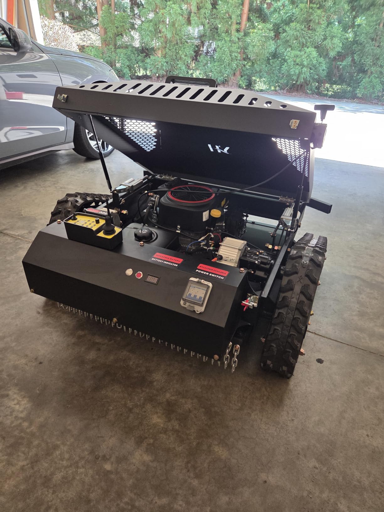 18HP Remote Control Lawn Mower, 31.5