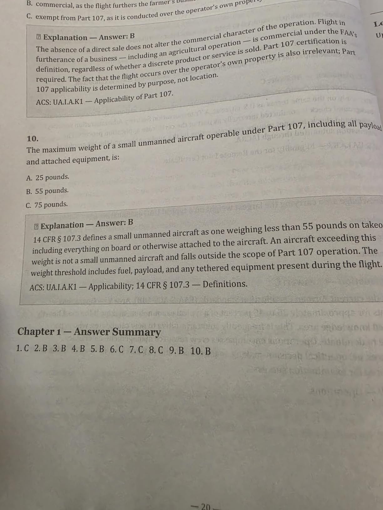 Remote Pilot Test Prep 2026-2027: The Complete FAA Part 107 Study Guide with 1,200 Practice Questions, 8 Full-Length Simulations, 300+ Sectional Charts, and a 14-Day Study Plan for New Drone Pilots customer photo 2