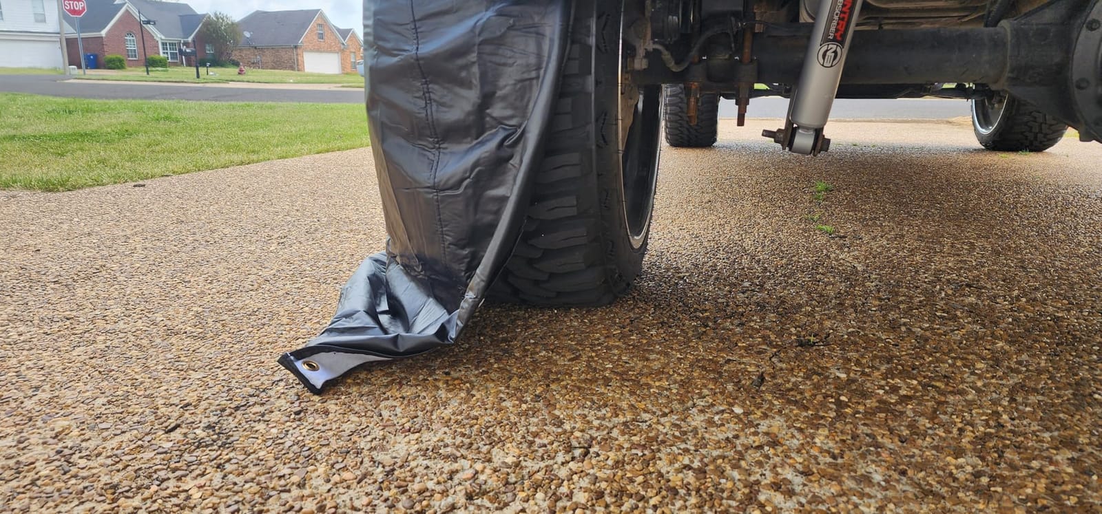 VINPATIO RV Cover 20-22ft: 9 Layers Heavy Duty RV & Trailer Cover, Travel Trailer Cover, Camper Cover, Toy Hauler Cover with Extra Windproof Straps, Tongue Jack Cover, Gutter Covers customer photo 2
