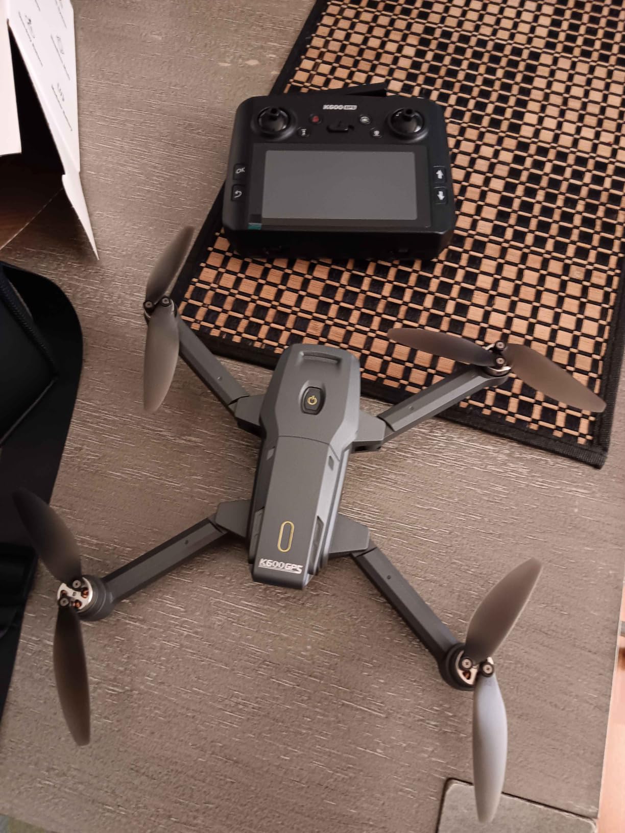 K600PRO GPS Drone with EIS 4K Camera, 3-Axis Gimbal, 5.5-inch Touchscreen Controller, Auto Return, Follow Me, 15KM Transmission, 55-Min Flight Time customer photo 1