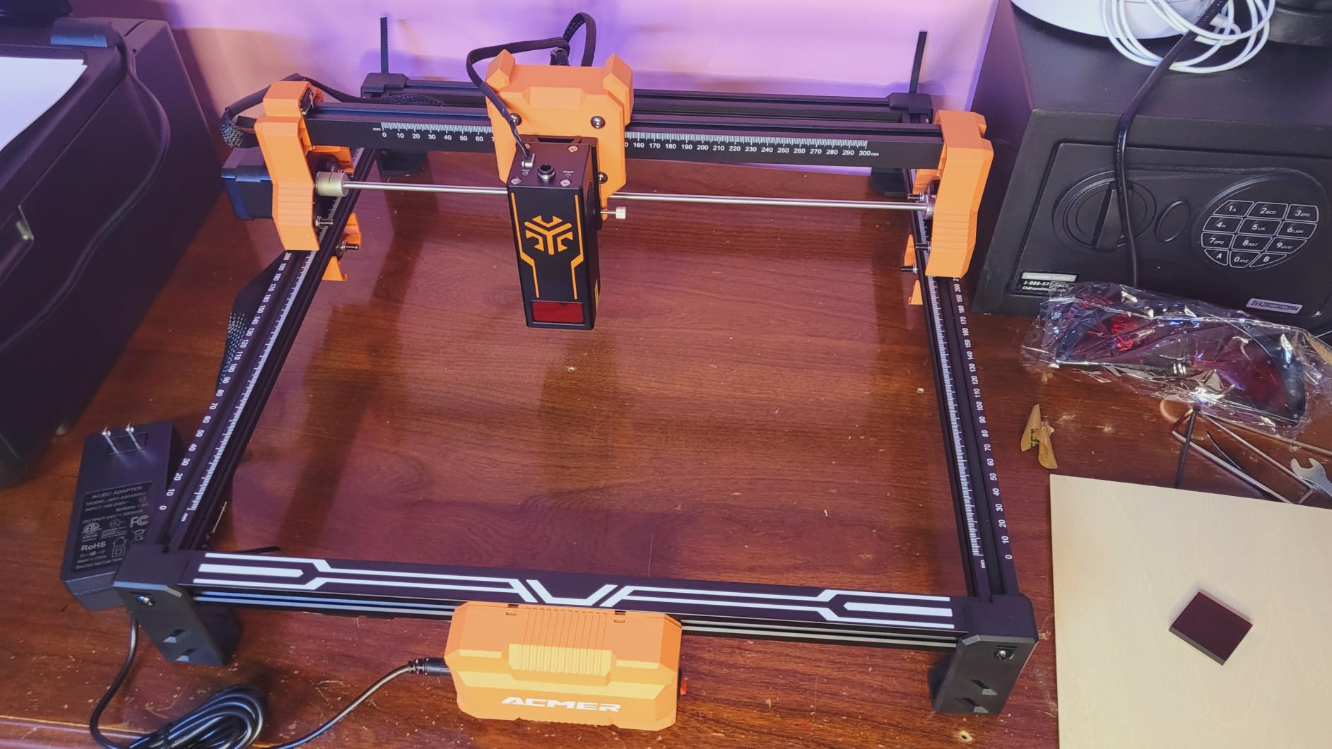 ACMER S2 Laser Engraver, 12000mW Laser Cutter Engraving Machine customer photo 1