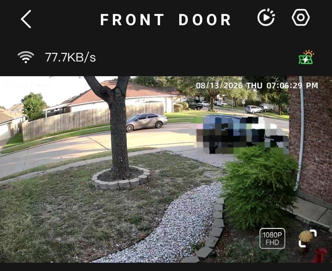 4K Solar Security Cameras Wireless Outdoor with Local Storage Base | No Subscription, 360° Pan & Tilt Auto Human Tracking, 5G & 2.4G Router Compatible, 4-Cam Kit customer photo 2