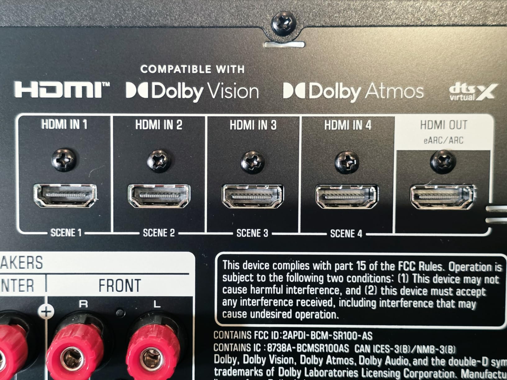 Yamaha RX300A 5.2-Channel Home Theater AV Receiver with Dolby Atmos, 4K120/8K HDMI and Bluetooth Multipoint (Black) customer photo 1