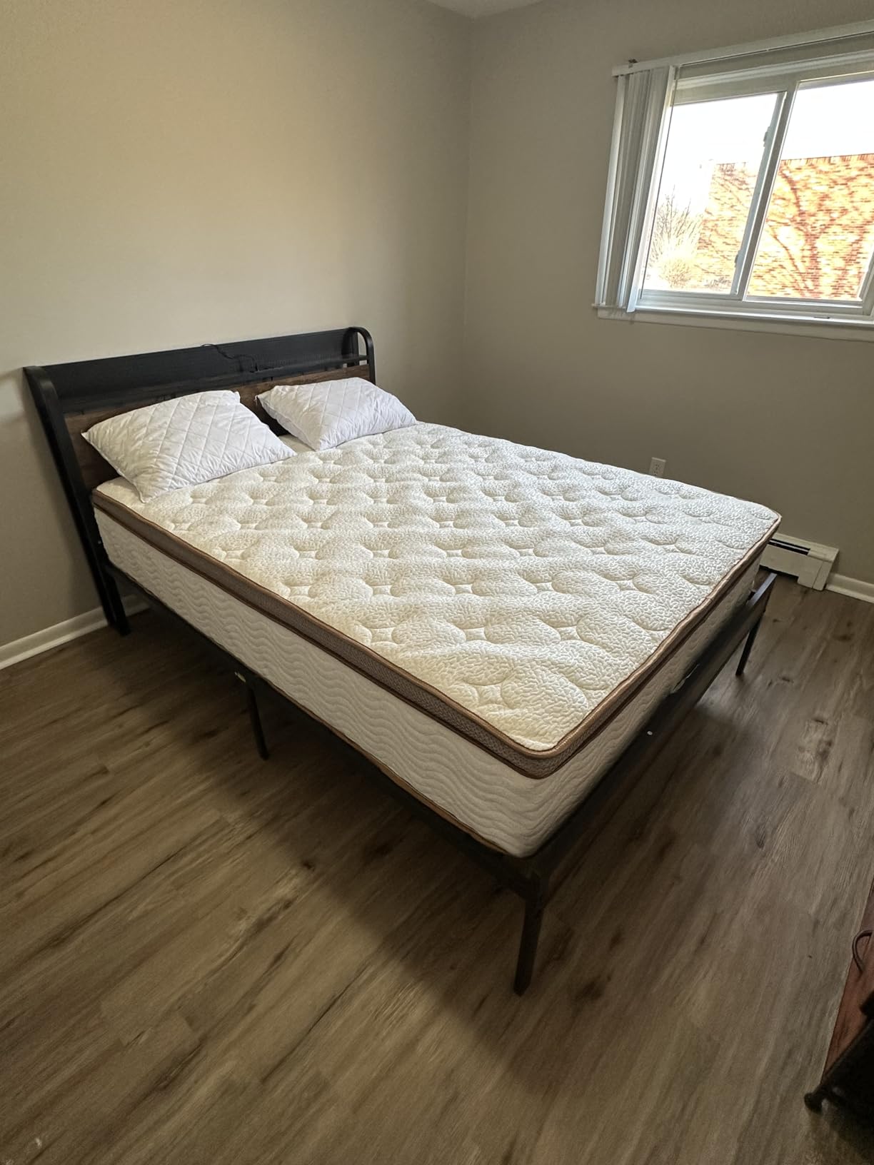 BedStory Hybrid Mattress Queen 13 Inch - Zero Motion Transfer with Precision Pocket Springs - Firm Orthopedic Lumbar Hip Support - CertiPUR-US & Oeko-TEX Dual Certified, 365 Nights Trial customer photo 2