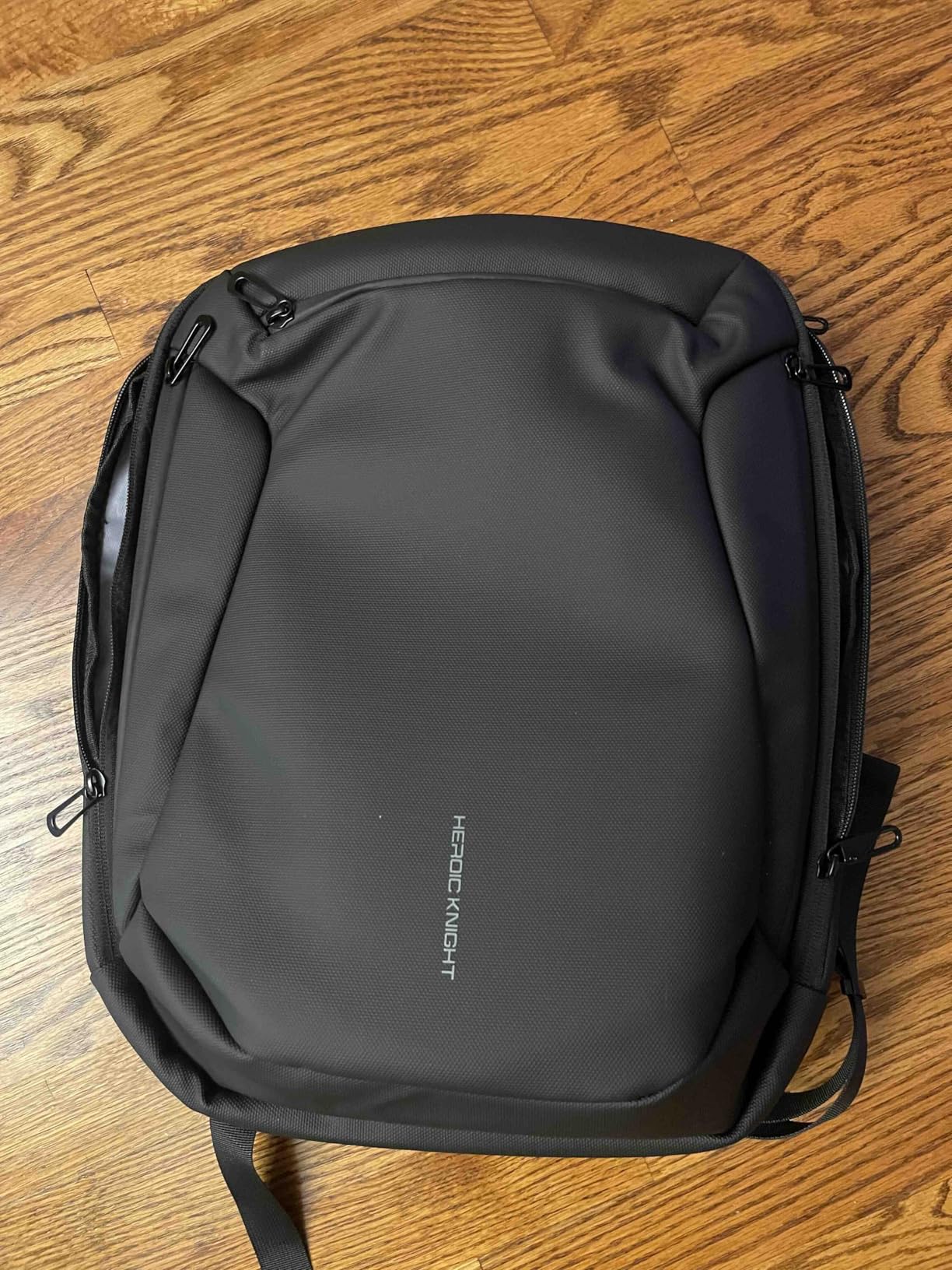 Slim Backpack for Men Work Backpack Fits 15.6 Inch Laptop | Lockable Anti-Theft Zipper, Lightweight Business Travel Backpacks with USB Charger customer photo 2