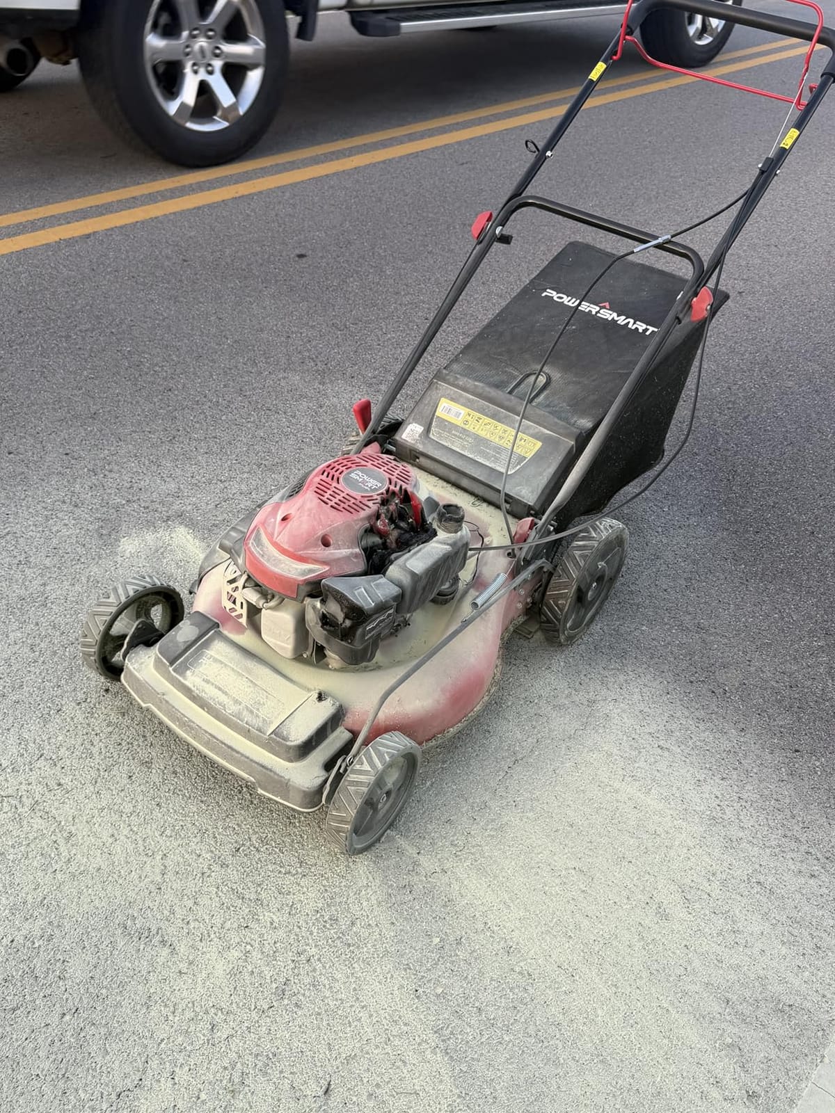 PowerSmart 22-Inch Self Propelled Gas Lawn Mower, 170cc 4-Cycle OHV Engine, 3-in-1 Mulch/Bag/Rear Discharge, 6 Cutting Heights customer photo 1