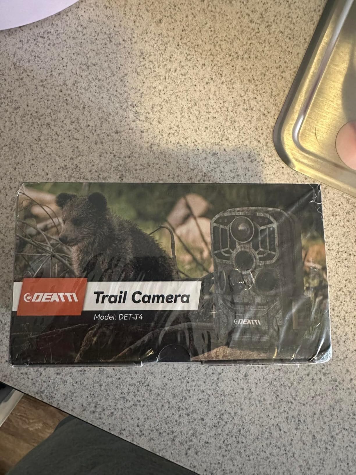 DEATTI 4K 48MP Trail Camera WiFi Bluetooth Connection, Game Camera with 0.1s Trigger Time, Night Vision Motion Activated Wildlife Camera with 8 Batteries, 32 GB SD Card, IP66 Waterproof for Deer Outdoor customer photo 1