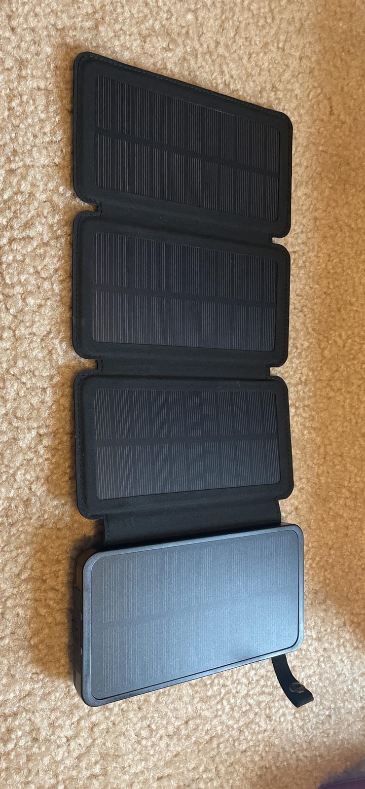 FEELLE Solar Power Bank 50000mAh Magnetic Portable Charger with Hand Crank | Built in 4 Cables & 4 Solar Panels, PD QC 3.0 Fast Charging Battery Pack, Flashlight for Outdoor, Charge 6 Devices at Once customer photo 2