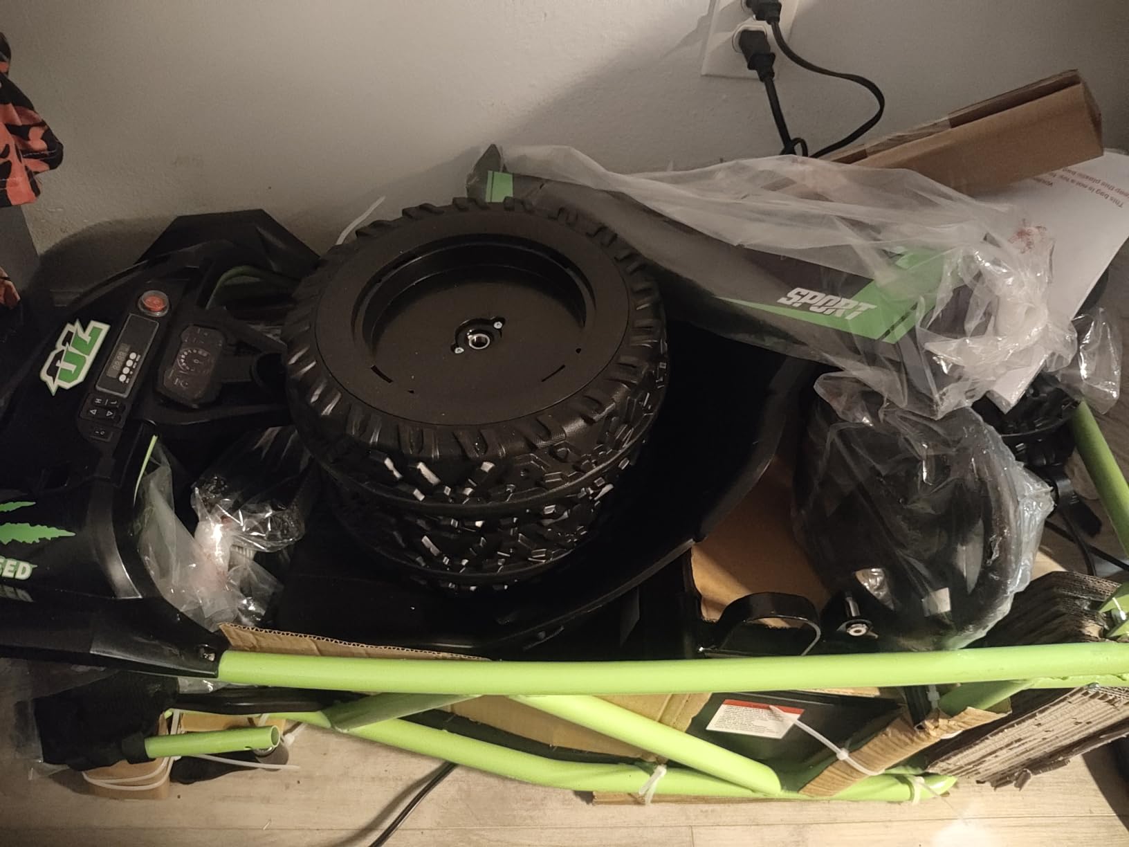 36V Ride-On Toy for Big Kids 6+, 400W Off-Road Vehicle | Up to 9 MPH, EVA Tires, Metal Frame, Hall Throttle, Electronic Brake, Adjustable Seat, Bluetooth, No Remote (Black Camo) customer photo 1