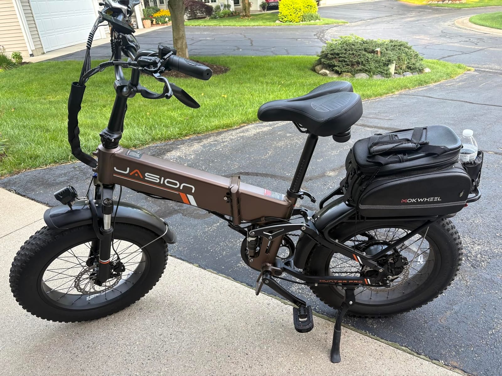 Jasion Thunder/PRO/ST Electric Bike, 2000W/1800W Peak Ebikes for Adults, 26'' Fat Tire Best Ebike for Men, 90/80 Miles with 1040Wh/864Wh Battery, 35/30+MPH Max Speed Bicycles, 500/400LB Capacity customer photo 1