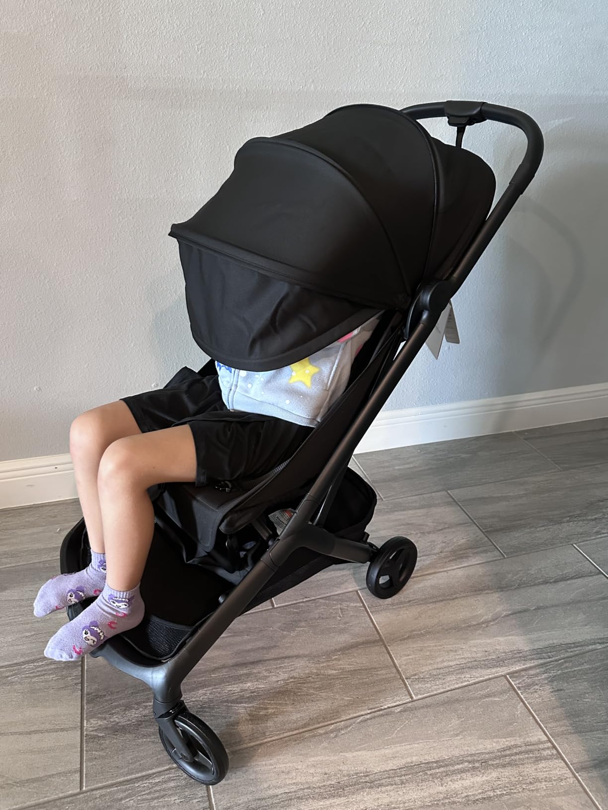 Bugaboo Butterfly 2 Plus Travel Stroller with One-Second Fold - Heritage Black customer photo 2