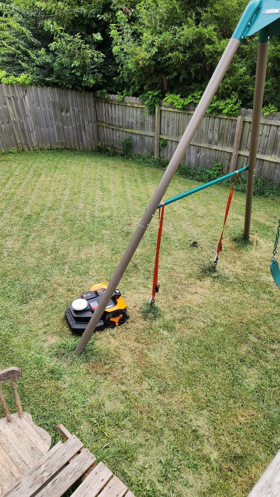 WORX Robot Lawn Mower for 1/4 Acre, Wire-Free with Brushes, WO7144 | Landroid Vision Cloud with App Control, AI Obstacle Avoidance, RTK Cloud Navigation, App Control, Handles 30% Slope customer photo 1