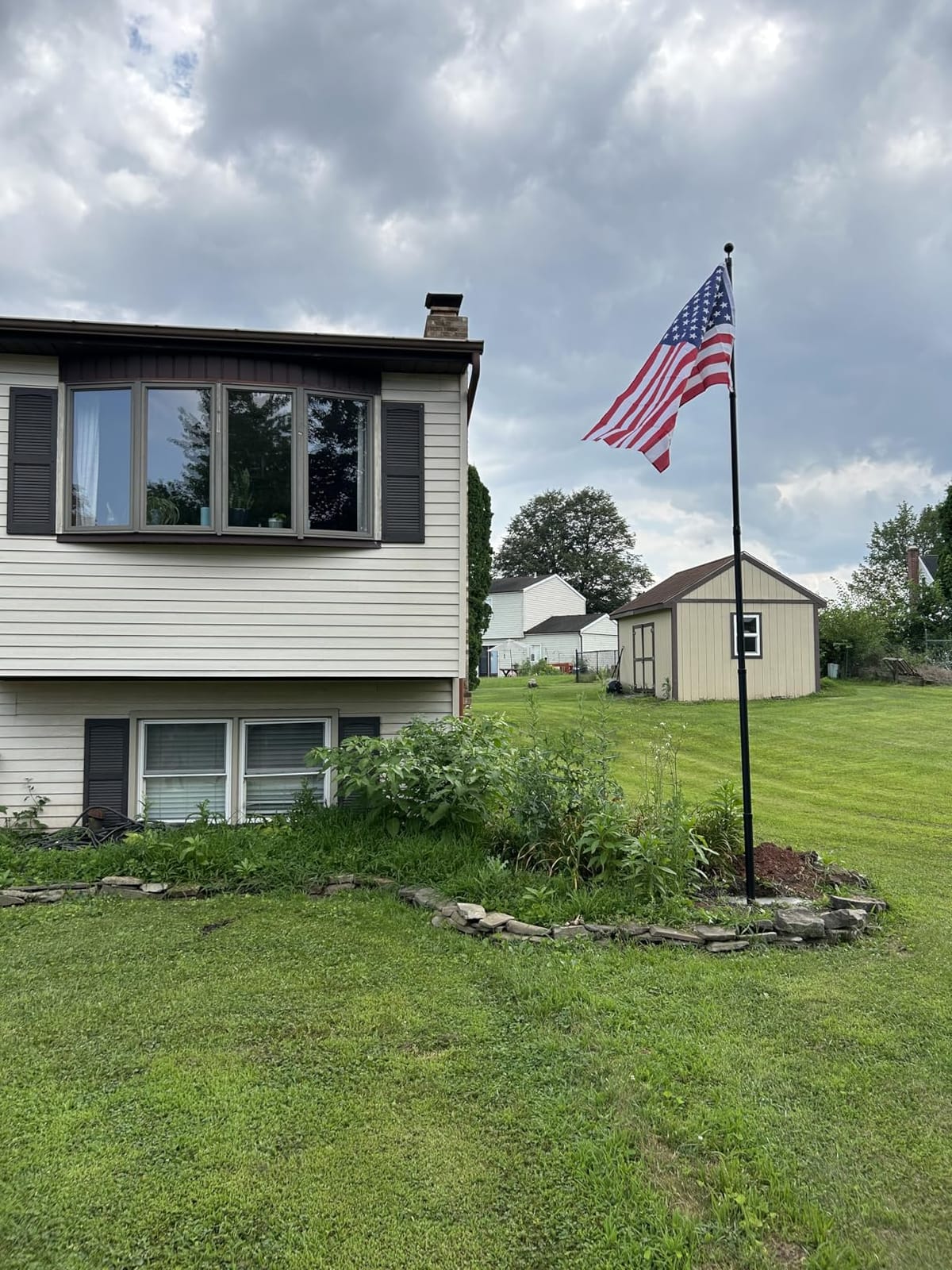 20 FT Heavy Duty Telescoping Flag Pole, 120MPH Wind Test 9 Gauge customer photo 2