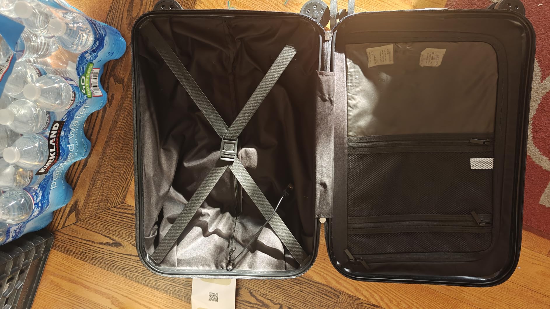 Krute Zipperless Luggage 28in Checked Hardshell Aluminum Frame Suitcase customer photo 1