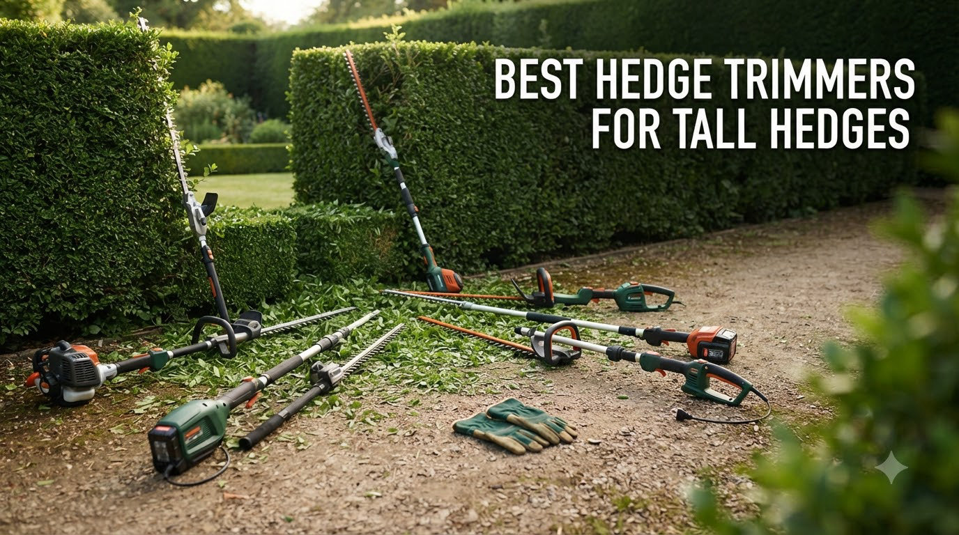 best hedge trimmers for tall hedges