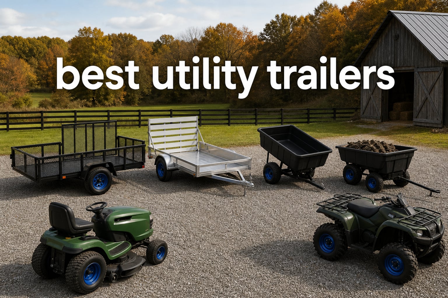 best utility trailers