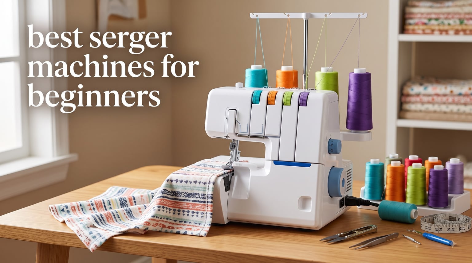 best serger machines for beginners