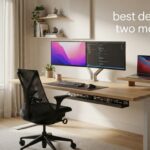 best desks for two monitors
