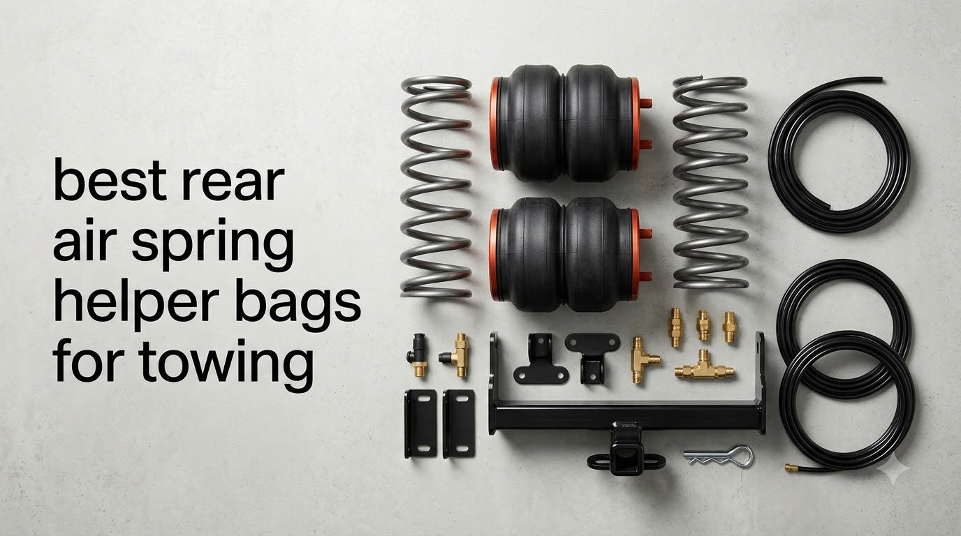 best rear air spring helper bags for towing