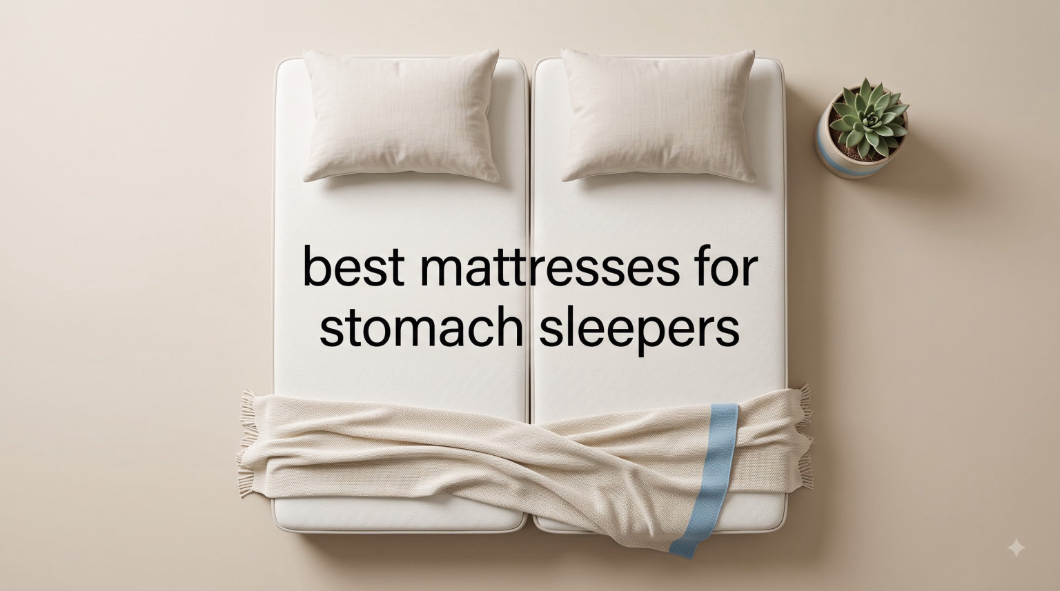 best mattresses for stomach sleepers