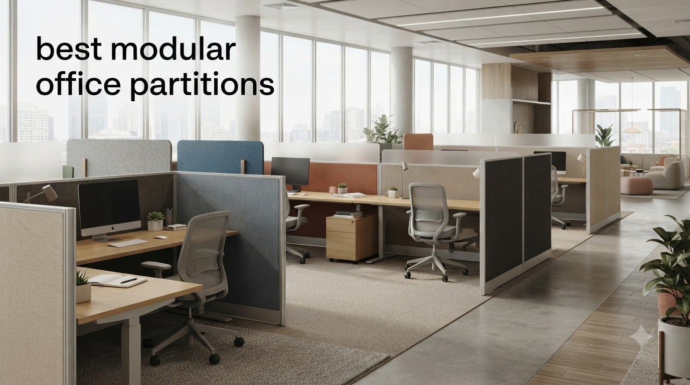 best modular office partitions