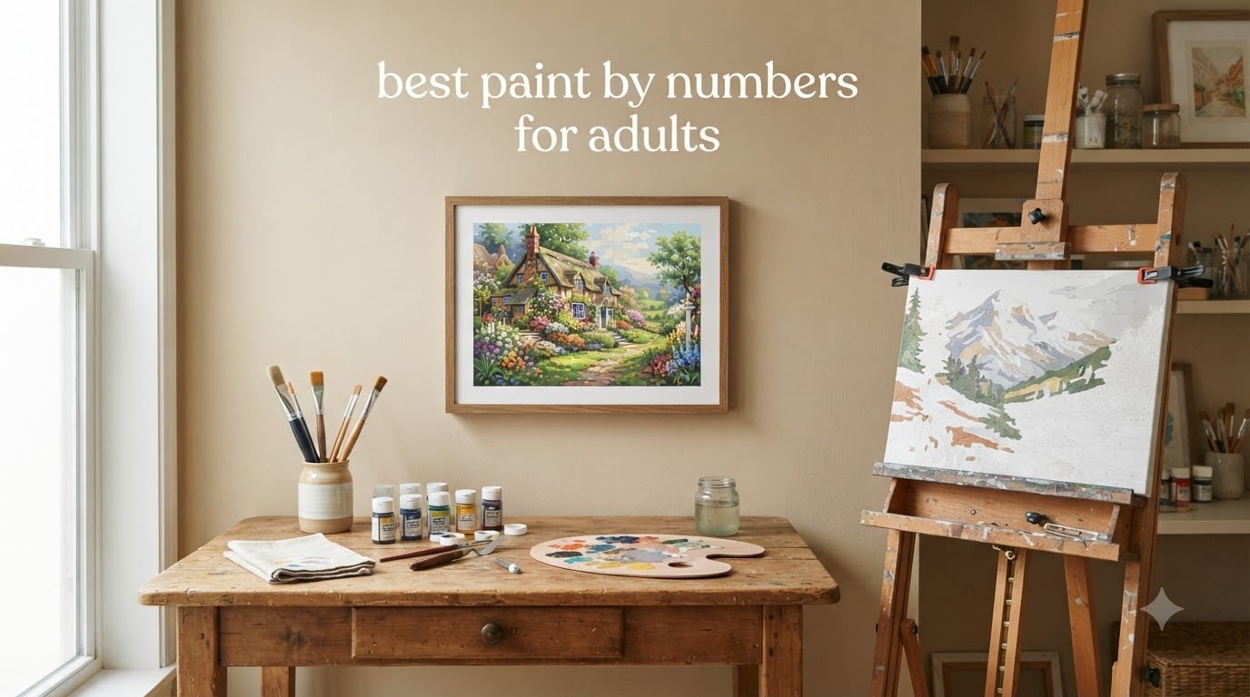 best paint by numbers for adults