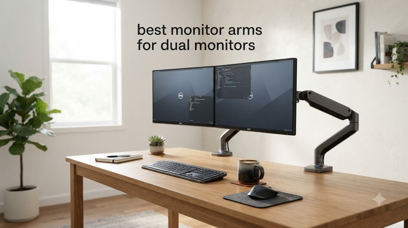 best monitor arms for dual monitors