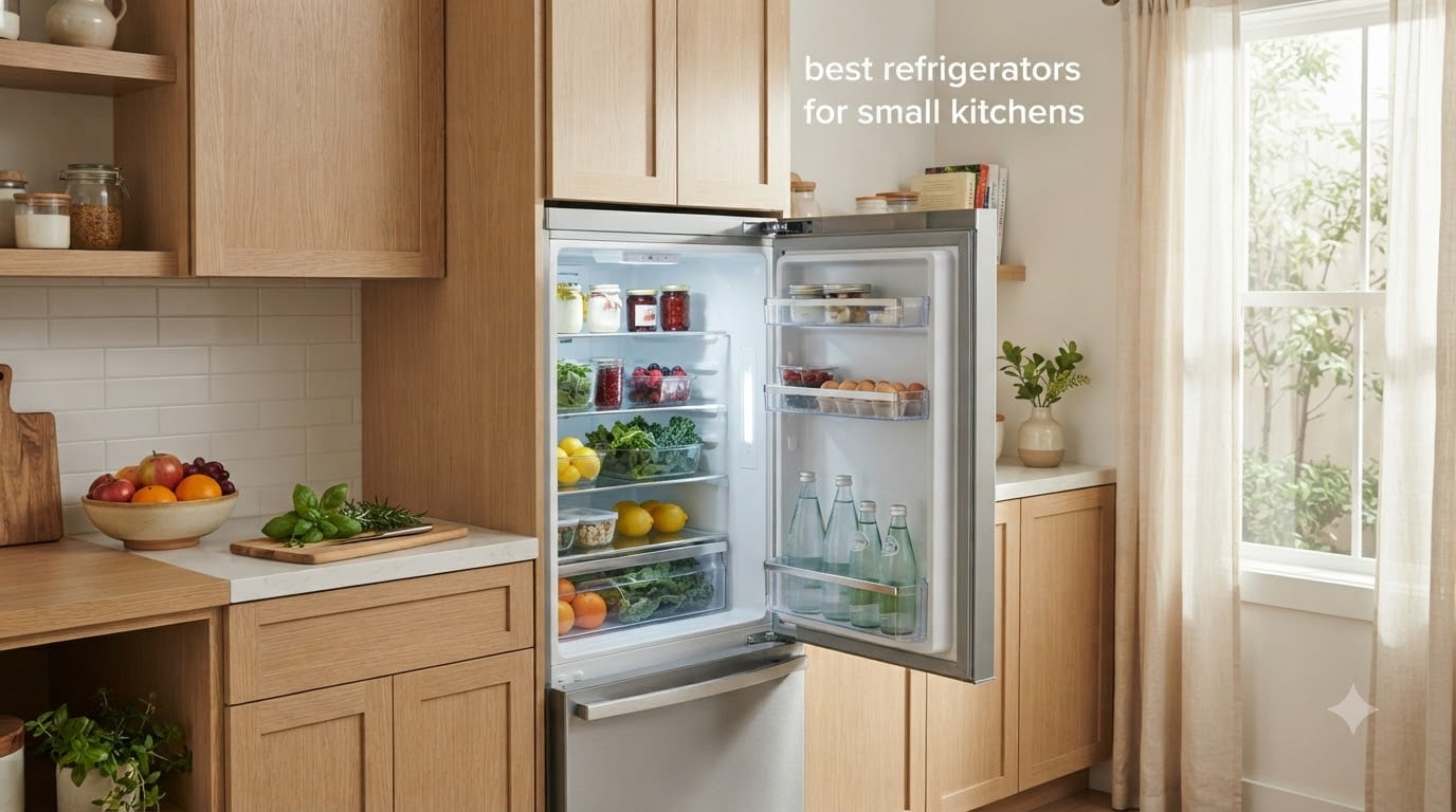best refrigerators for small kitchens