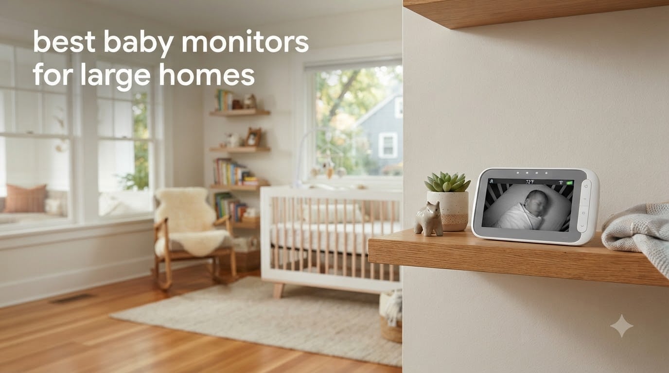 best baby monitors for large homes