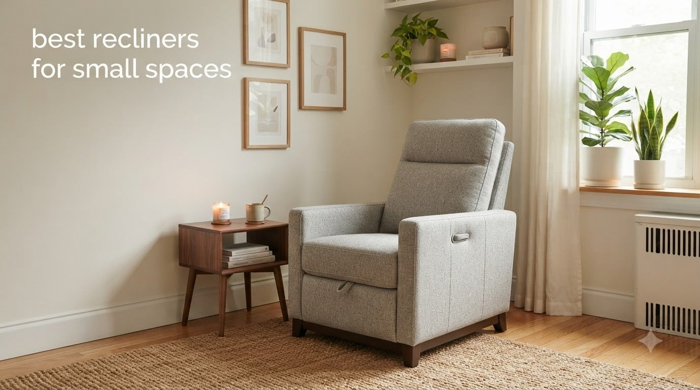 best recliners for small spaces