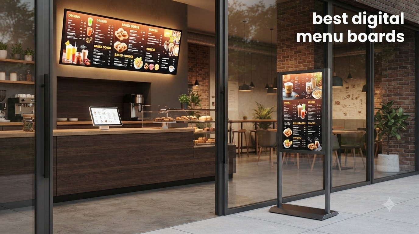 best digital menu boards