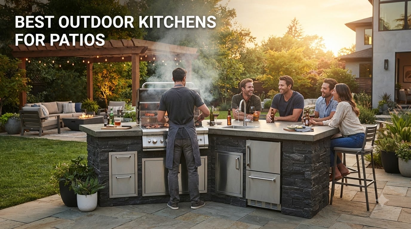 best outdoor kitchens for patios