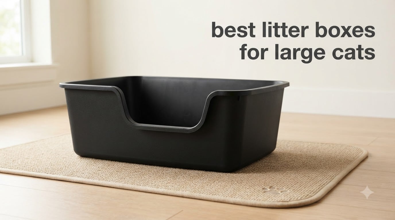 best litter boxes for large cats