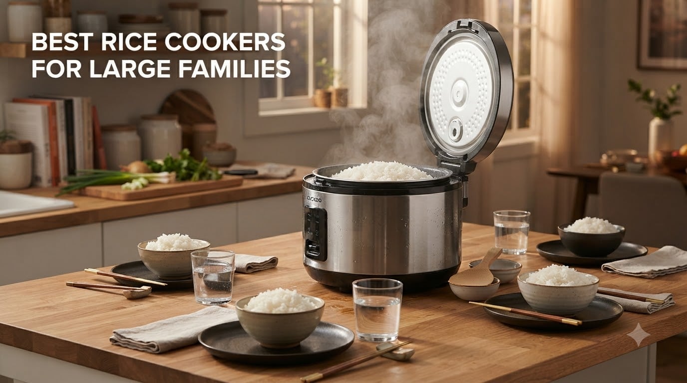best rice cookers for large families