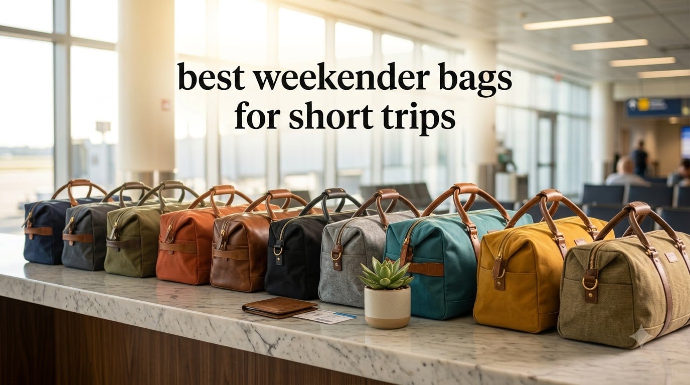 best weekender bags for short trips