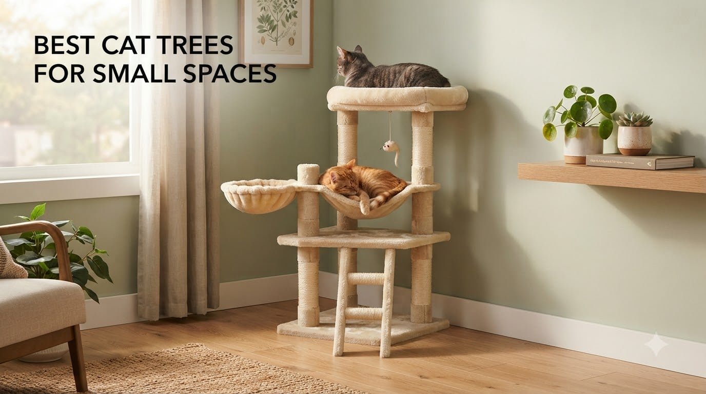best cat trees for small spaces