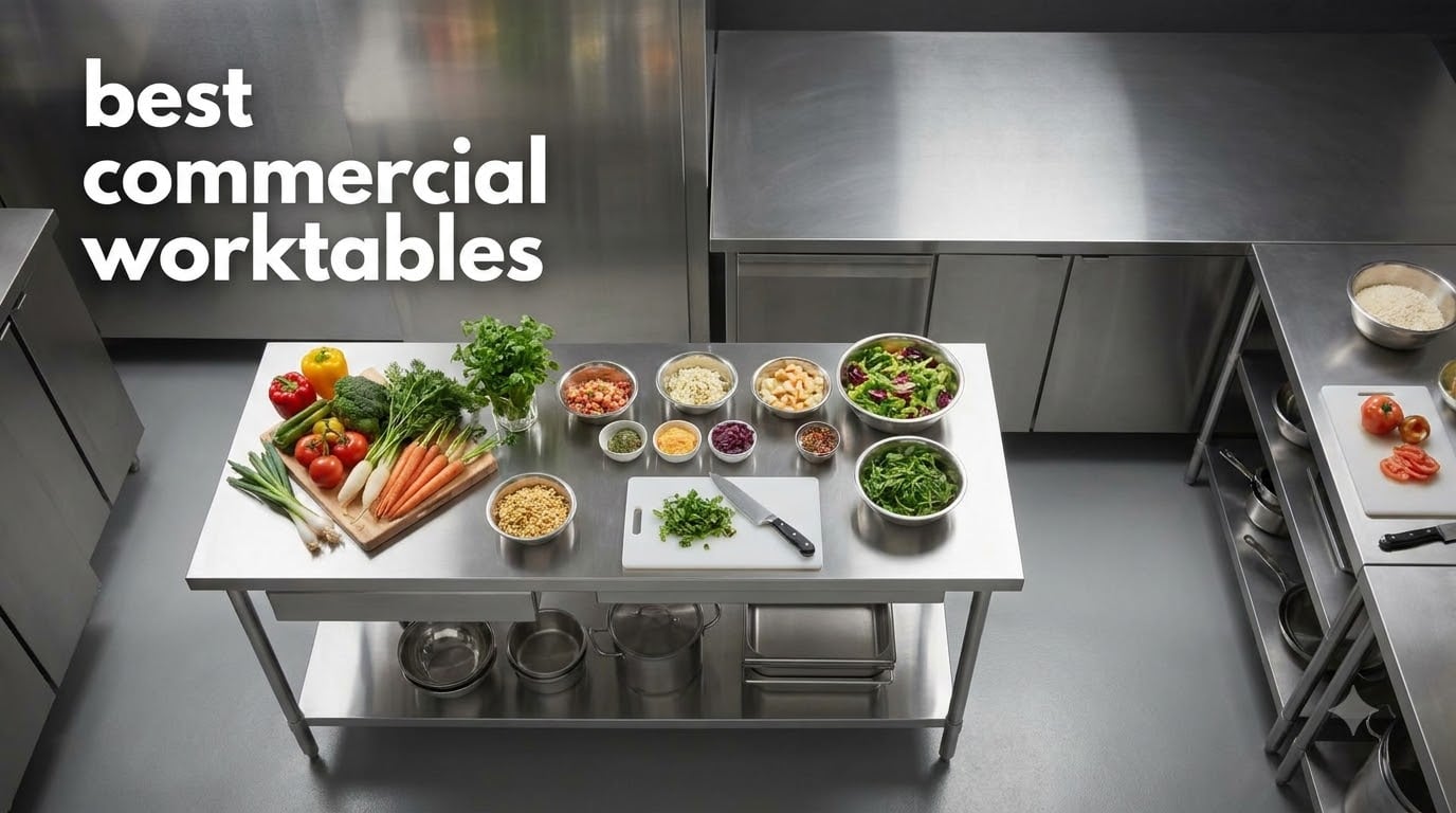 best commercial worktables