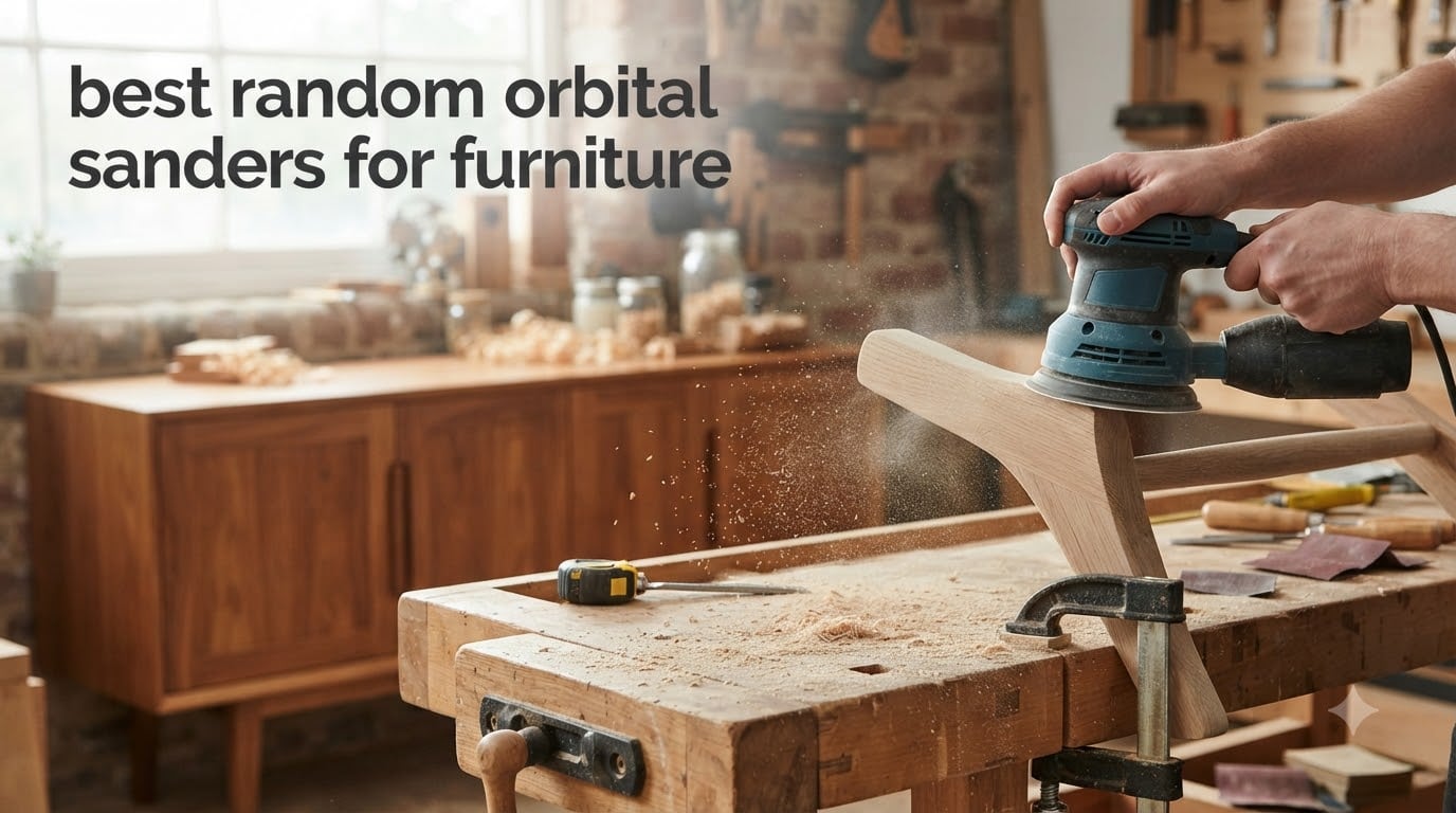 best random orbital sanders for furniture