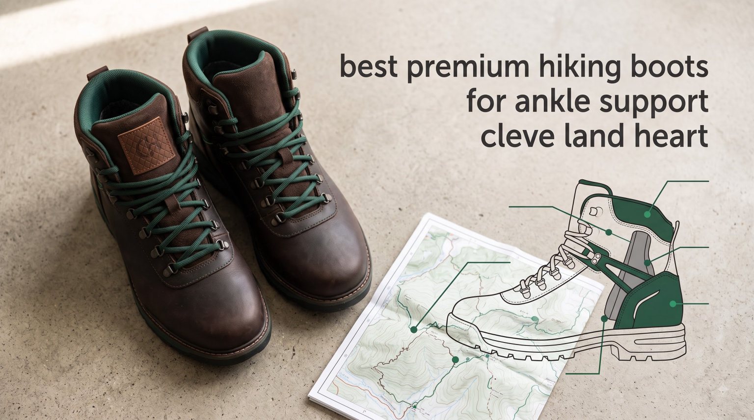 best premium hiking boots for ankle support cleve land heart