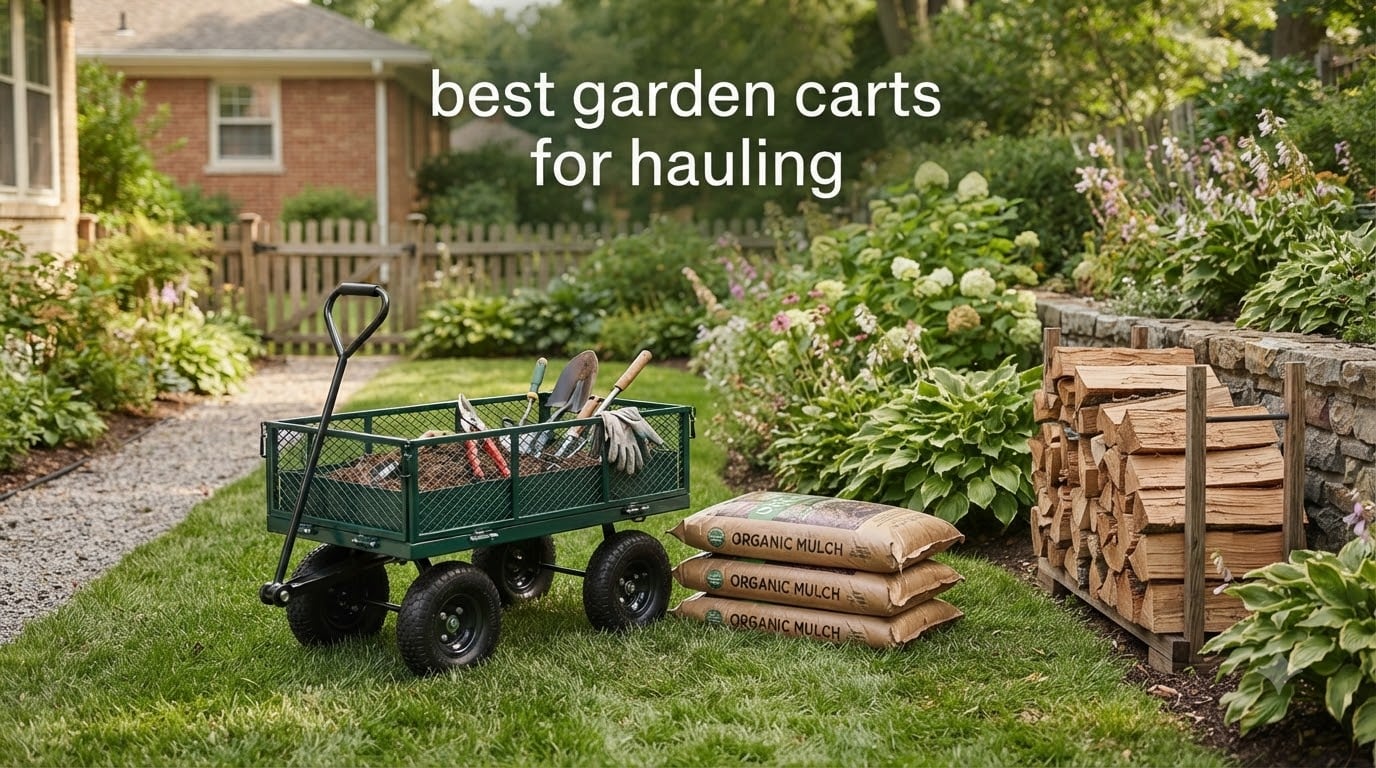 best garden carts for hauling