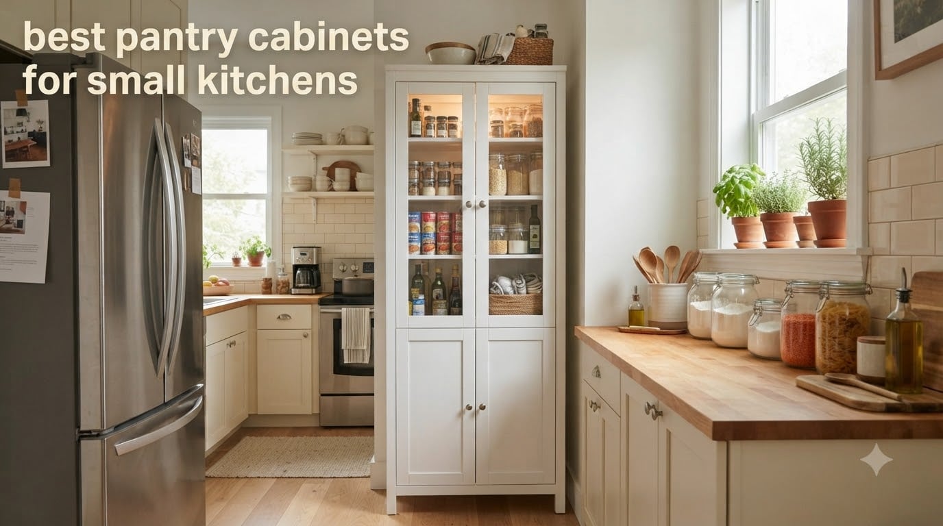 best pantry cabinets for small kitchens