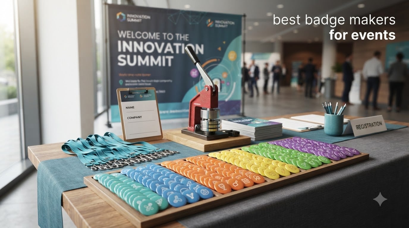 best badge makers for events