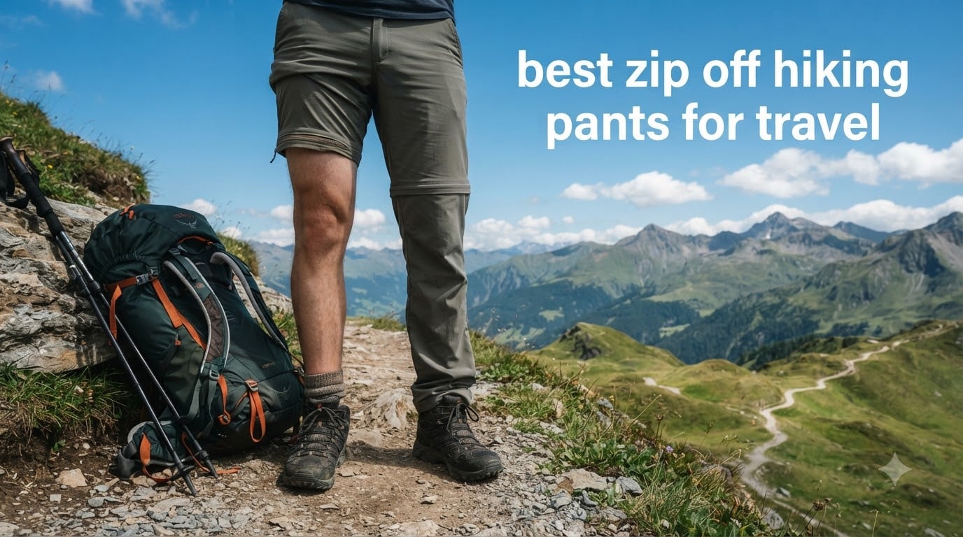 best zip off hiking pants for travel