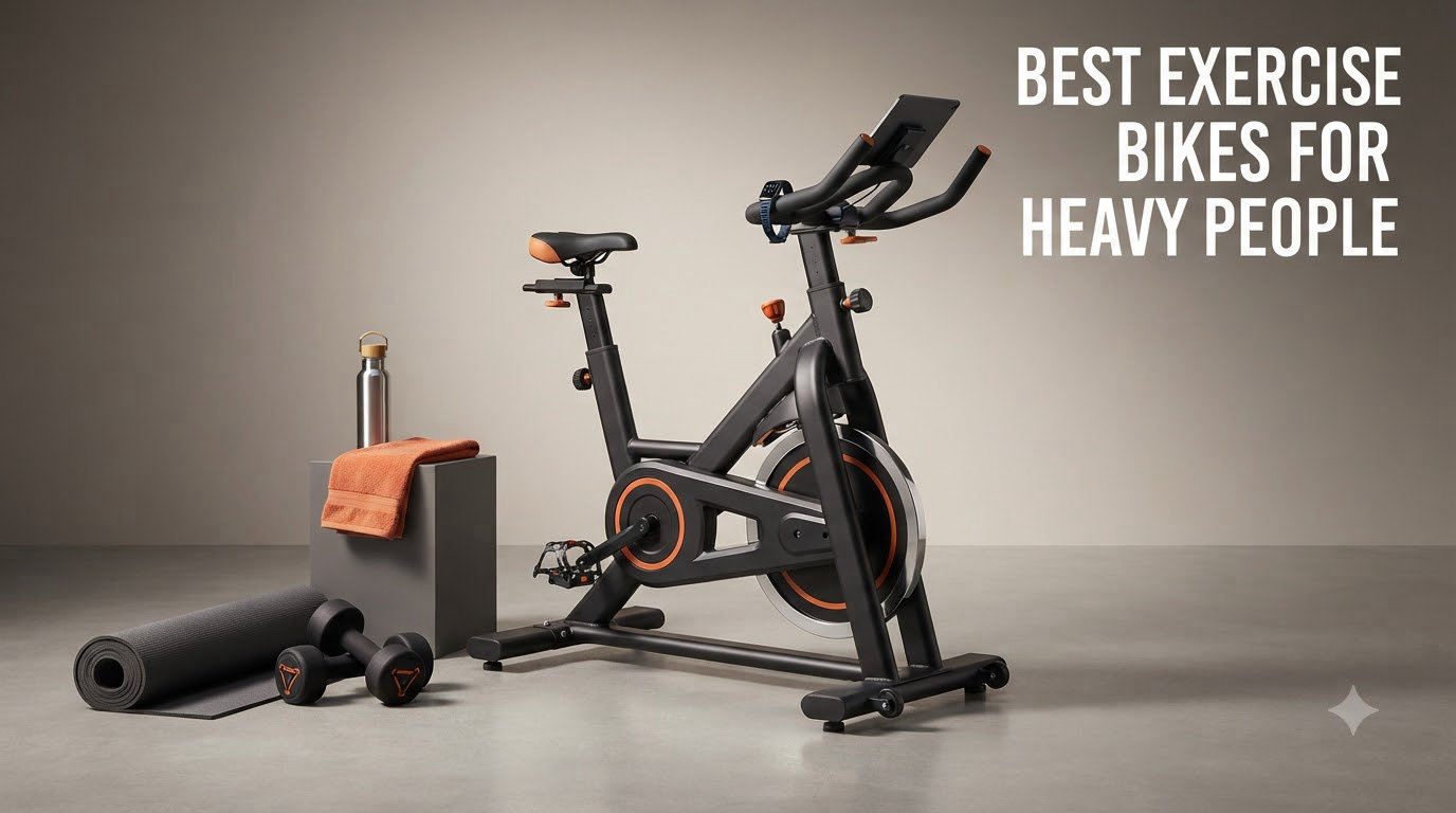 best exercise bikes for heavy people