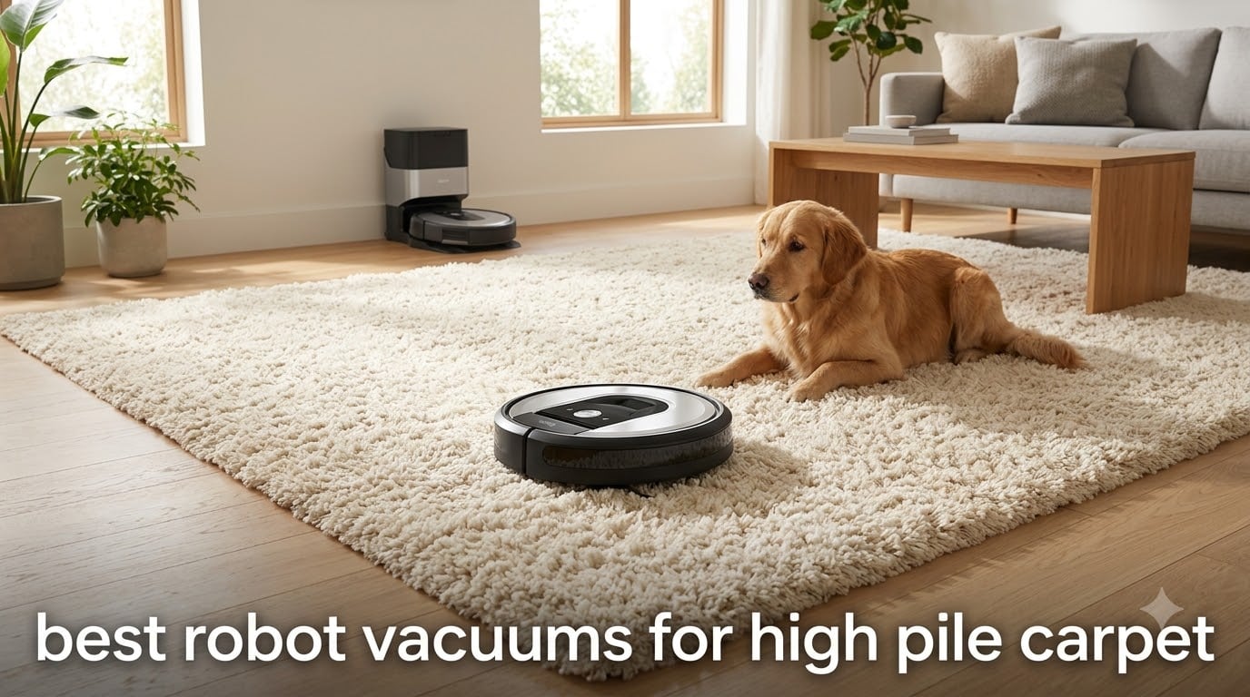 best robot vacuums for high pile carpet